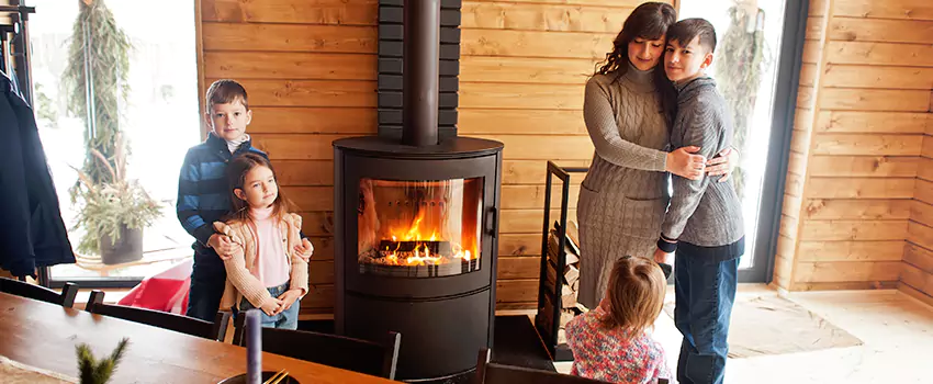 Morso Cast Iron Fireplace Insert Installation in Redding, California