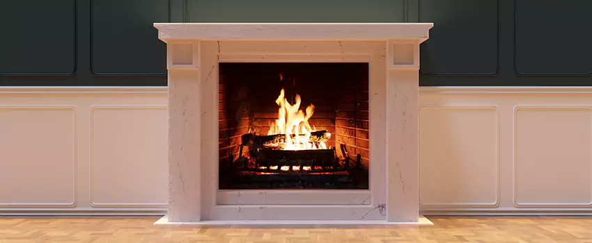 Open Flame Wood-Burning Fireplace Installation Services in Redding, California
