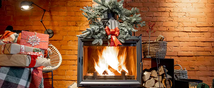 Travis Industries Linear Gas Fireplace Installation in Redding, California