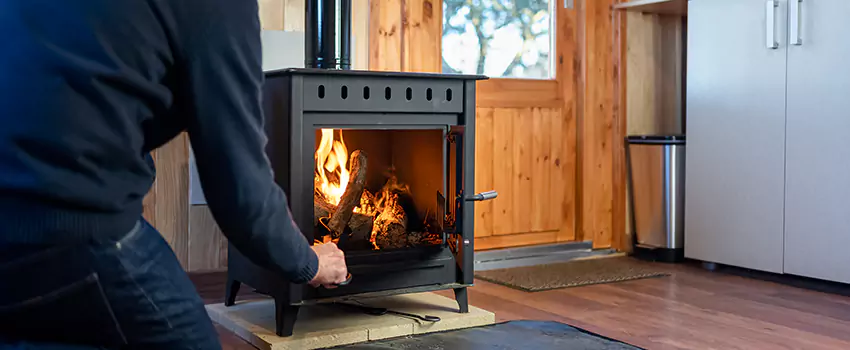 Open Hearth Wood Fireplace Installation in Redding, CA